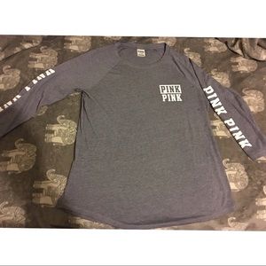 Pink long sleeve shirt